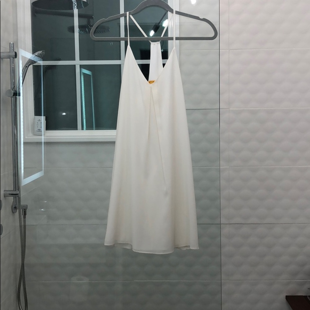 Alice + Olivia Fierra Y Back Tank Dress